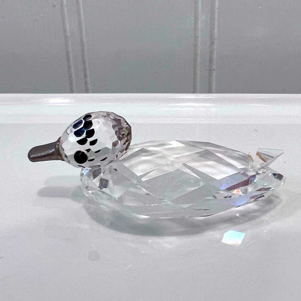 Swarovski Crystal duck.